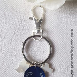 Porte-clés Parrain en or