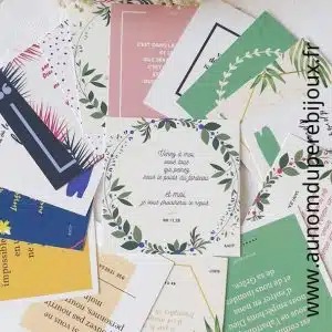 Boîte de cartes Cl'1 Dieu pour les femmes