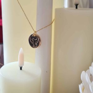 Collier Esprit Saint (en argent massif ou en plaqué or)