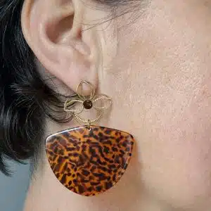 BO Domitille (strass caramel) portées