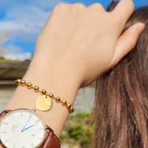 Bracelet personnalisé Diana en acier inoxydable