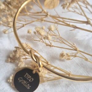 Bracelet Noeud Deo Gratias (détail)