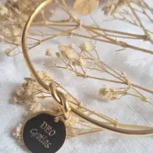 Bracelet Noeud Deo Gratias (détail)
